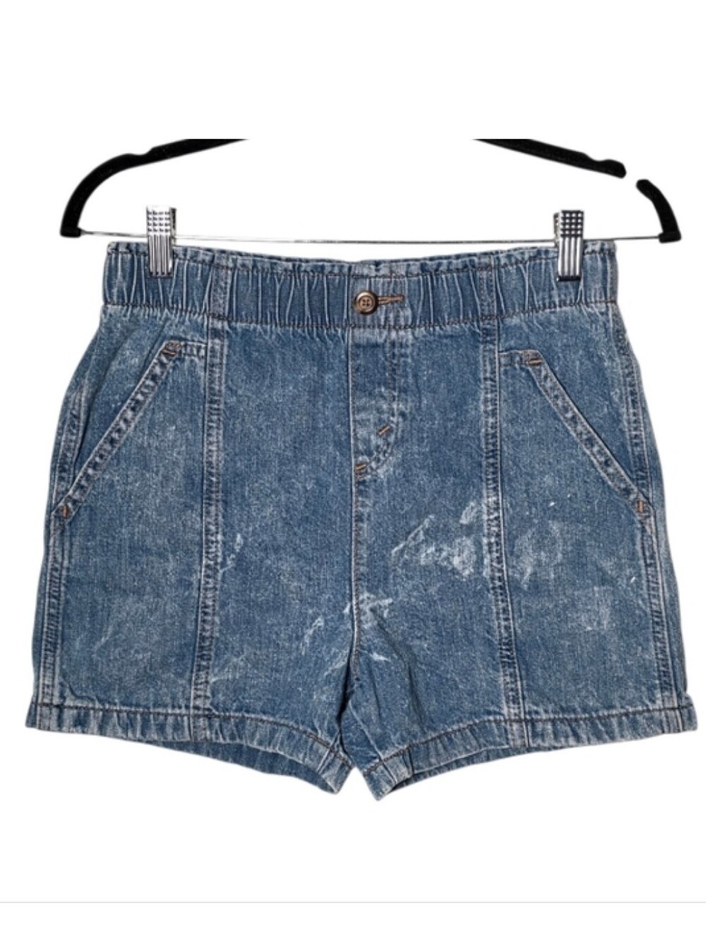 Levi's Signature Blue Denim Shorts Youth Large